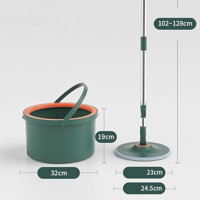 Clean Wastewater Separation Water Absorption Dry and Wet Dual-Purpose Rotary Mop
