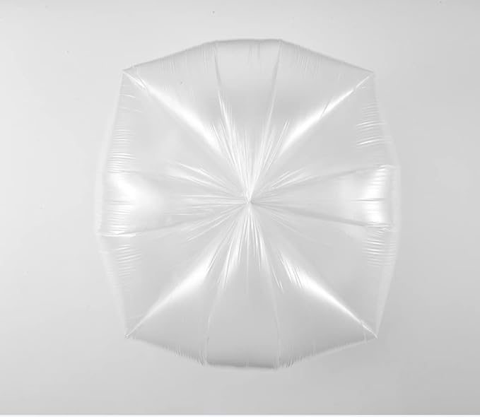 TYPLASTICS 20-30 Gallon Clear Trash Can Liners - 30 x 37 - High Density Garbage Bags - Case of 500 - Multipurpose for Office Outdoor Recycling Industrial and Commercial