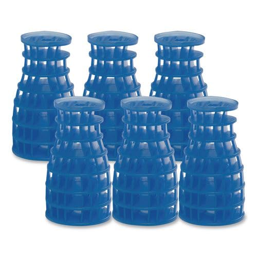 Boardwalk Solid Air Freshener Refill 6-Pack Clean Scent Made With Natural Oils Recyclable Odor Eliminator