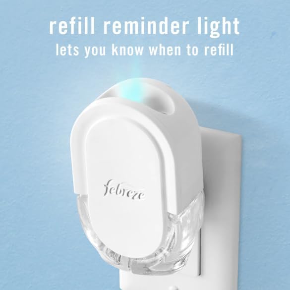 F.e.b.r.e.z.e Plug In Air Freshener Odor-Fighting Scented Oil Refill Air Fresheners for Home and Bathroom and Kitchen Long Lasting for Strong Odors Premium Mix 0.87oz Refills (Premium Spring Mix)