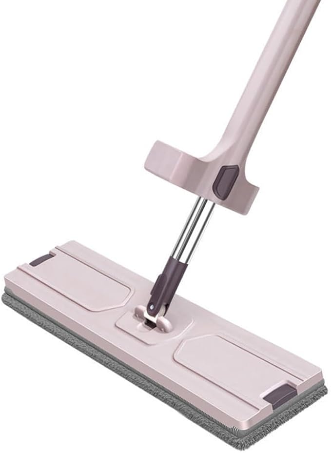 Hand Free Mop Household Flat Dry and Wet Dual-Purpose Absorbent