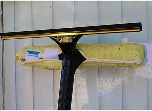 Ettore 71180 Backflip Window Squeegee 18 Inch Gold Black