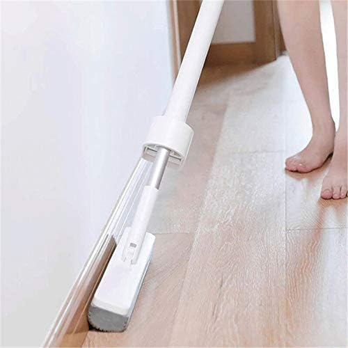 Flat Mop Floor Telescopic with Large Microfiber Pads Spin Mop 360 Degree Handle Home Kitchen Floor Cleaner Wood Tile