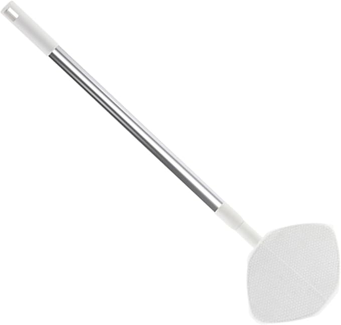 Operitacx Retractable Dust Mop with Face Towel Refill No-wash Household Cleaning Mop for Floor and Desktop for Easy Dust Removal