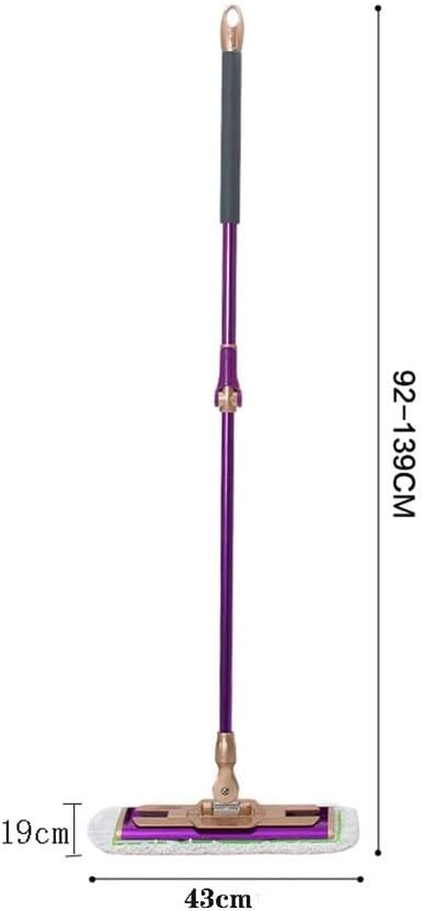 Mop Broom Professional Microfiber Mop for Hardwood Laminate Tile Floor Cleaning Stainless Steel Telescopic Handle