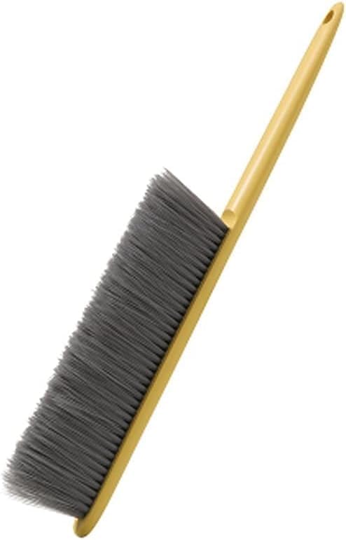 Whisk Broom Hand HeldHand BrushSoft Cleaning Brush Hotel Family Clothes Dust Hair Sofa Bed Sheets Bedspread Carpet Cleaning Can be Washed Repeatedly(Yellow)