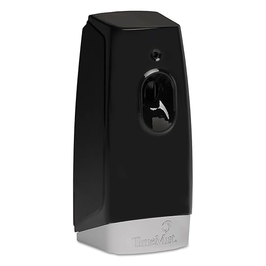 Timemist Settings Air Freshener Dispenser Black