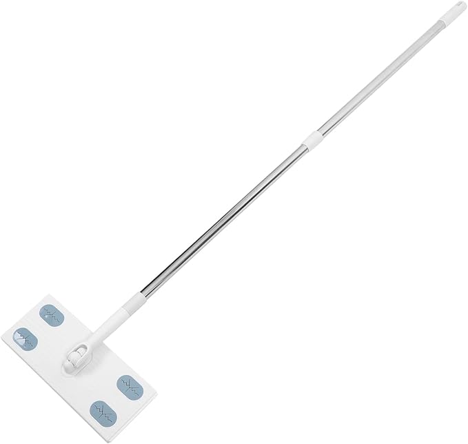 Mipcase Electrostatic Dust Mop with Telescopic Handle Household Floor Cleaning Mop No-wash Face Towel Refill for Efficient Dust Removal and Convenient Home Cleaning
