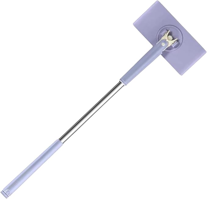 Genérico Portable Mini Mop – Handless Cleaning and Foldable – Mini Desk Mop with 360 Degree Rotation for Desk Tableware Kitchen Bathroom Car Living Room Floor and Home