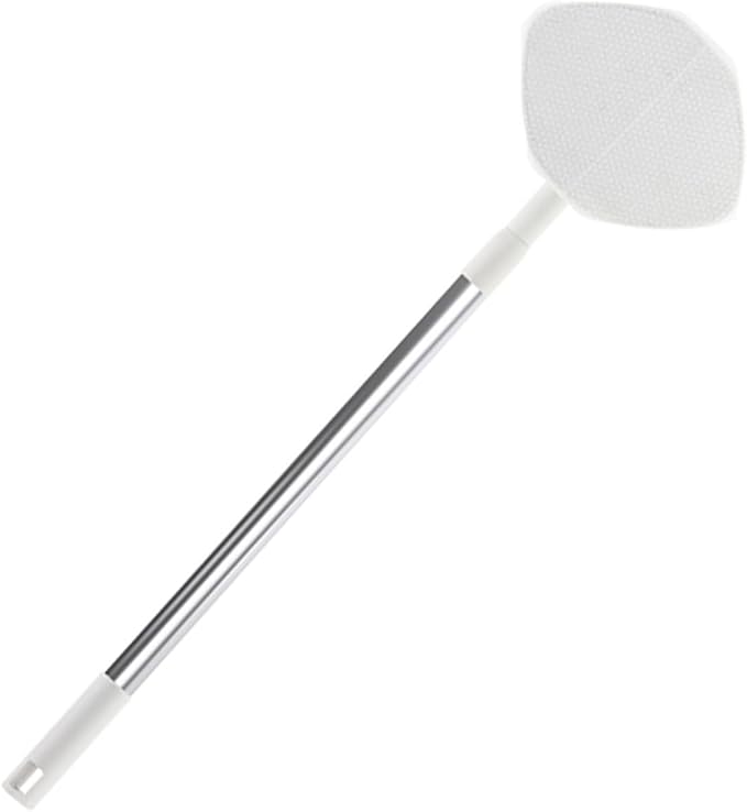 Retractable Household Dust Mop with Triangular Electrostatic Cleaning Head No-wash Handheld Floor Mop for Home Use Suitable for Hardwood and Tile Floors