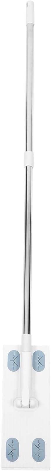 CHILDWEET Electrostatic Dust Mop with Long Handle Detachable Flat Mop Head for Household Floor Dust Removal and Desktop Cleaning Telescopic Two-Section Handle Suitable for Home Use