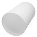 Plastic Trash Can Medium Wastebasket with Large Opening Sturdy No Lid Garbage Container for Bathroom Office Bedroom Home Use