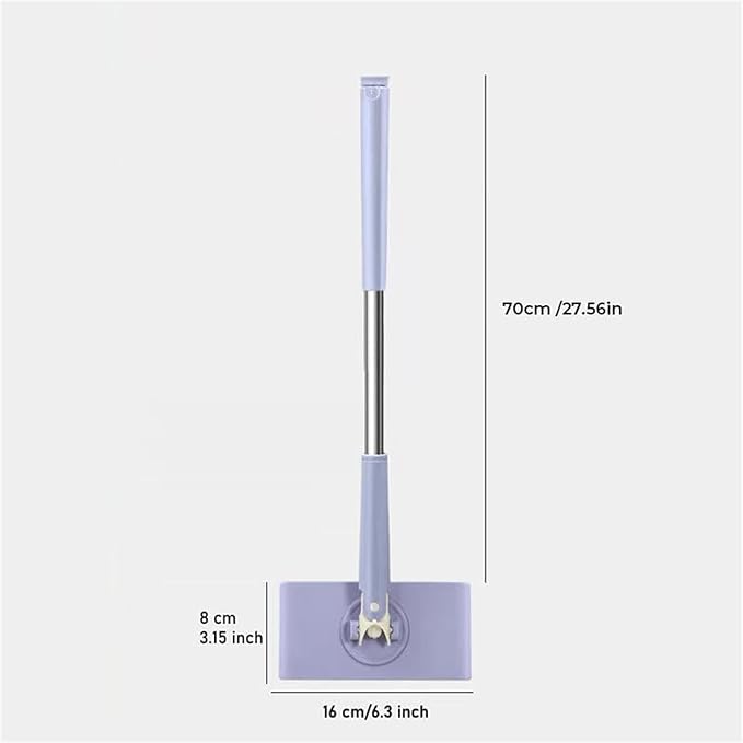 Snap Grip Minimop Clever Snap-Grip Mini Mop Reusable Wash-Free Mini Mop Dry and Wet Use 40inch Locking Handle for Gaps &amp Multi-Surface Retractable and Adjustable
