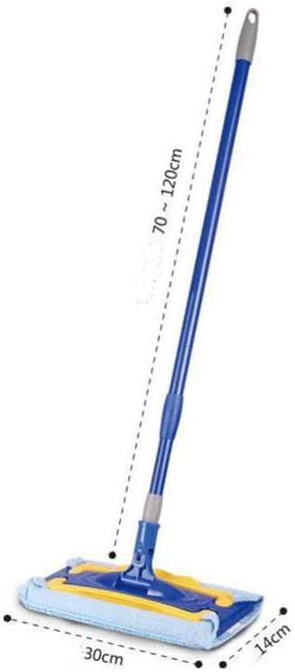 Microfiber Hardwood Floor Mop Stainless Steel Handle and Extensionfor Home Kitchen and All Floor Surfaces