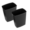 Luxshiny 2pcs Compact Trash Can Multi Use Garbage Bin for Bathroom Office and Home Stylish and Wastebasket for Easy Disposal of Household Waste
