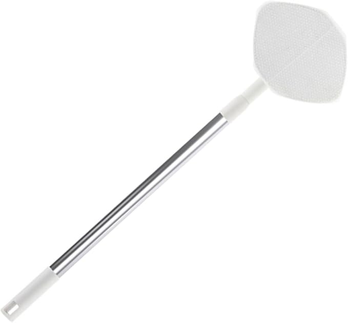 Alipis Electrostatic Dust Mop with Washable Pads and Long Handle Dry and Wet Floor Sweeper for Hardwood Cleaning Rotatable Triangle Mop Head with Facial Cleansing Cloth Household
