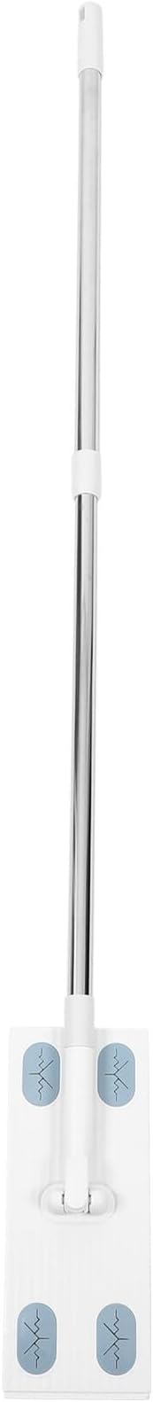 Detachable Handle Dust Mop with Long Extendable Rod Static Electricity Dry Floor Cleaning Mop for Hardwood and Tile Household for Easy Dust Removal