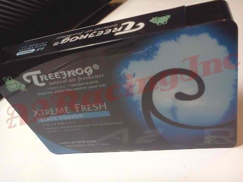 Treefrog Xtreme Fresh Black Squash x10pcs Natural Japanese Air Freshener for Auto/Home/Office