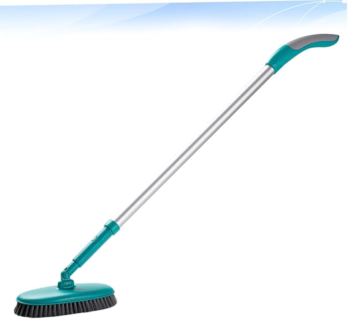 GARVALON Flexible Floor Cleaning Brush Long Handle Floor Brush Home Accessories