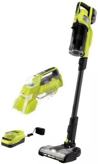 PBLSV716K-PCL756B Fits for Ryobi 18V Cordless Pet Stick Vacuum Cleaner Kit w/Battery Charger &amp Cordless SWIFTClean Spot Cleaner
