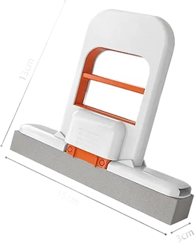 Multi-Functional Handheld mini mop for Lazy People no Need to wash by Hand mini Kitchen Desktop Sponge Absorbent mini mop (Two Small mops on The Desktop)