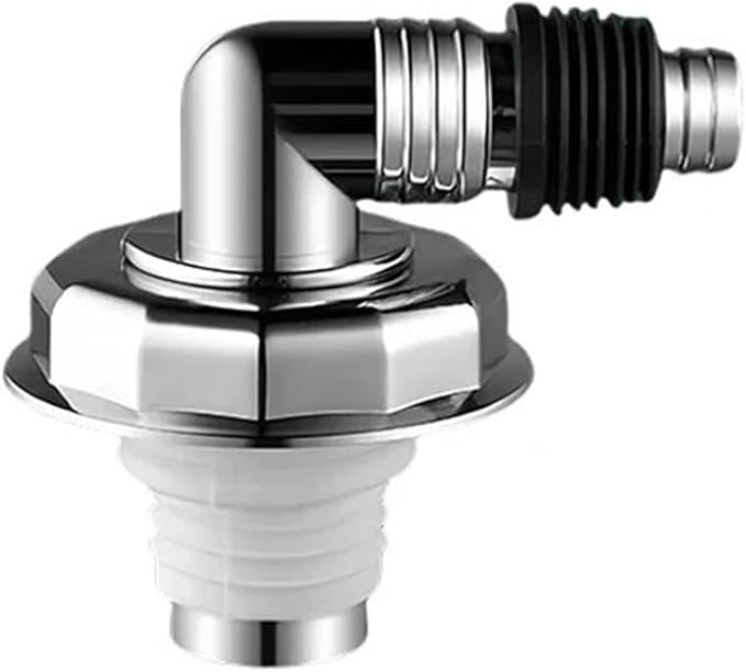 3 Way Drain Pipe For Washing Machine One-way Return Proof Drainage Strainer Stopper Insect Odor Proof Sink Sewer Joint Plug(Style A 1PC)