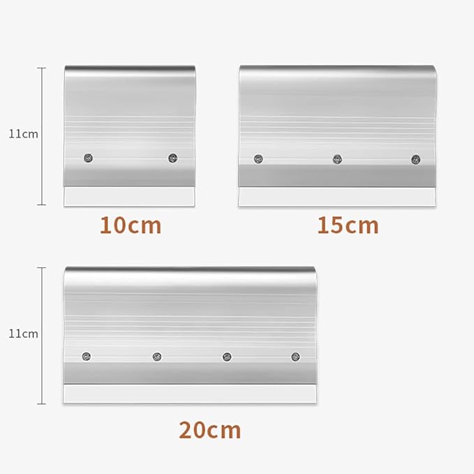 iDili Professional Stainless Steel Solder Paste Squeegee Kit - 0.4mm Ultra-Thin Blade SMT Stencil Scraper for PCB Assembly Aluminum Handle w/Non-Slip Grip (25CM)