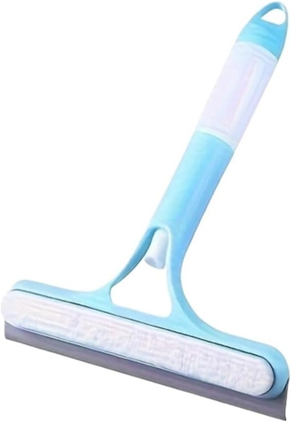 Household Multi Function Glass Wiper Cleaning Mirror with Watering Can 3-in-1 Scraper Window