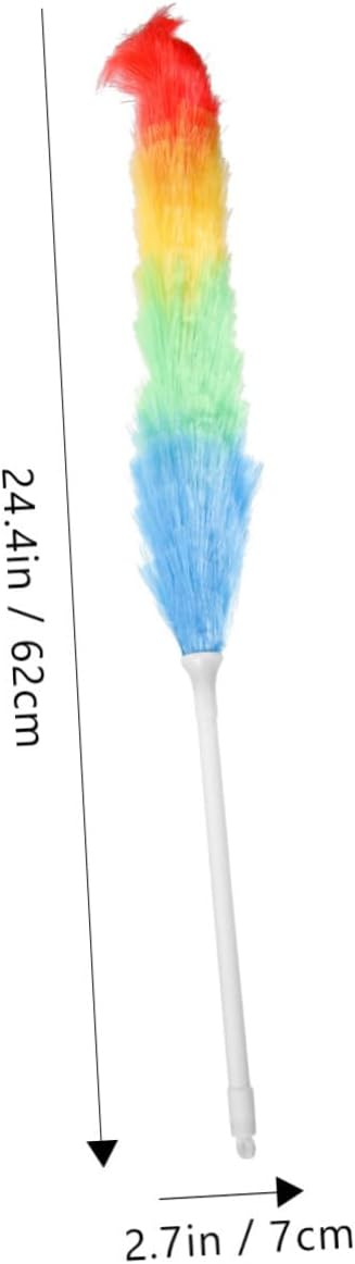 CANIGHT Ergonomic Handle Household Cleaning Duster for Furniture and Appliances Ultra Brush for High and Hard to Reach Areas Hanging for Easy Storage Suitable for Home and Office Use