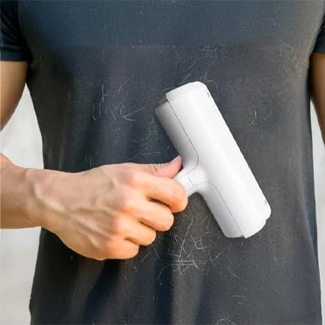 Pet Hair Remover and Reusable Lint Roller - Cat and Dog Hair Remover for Furniture Couch Carpet Car Seats Clothing and Bedding - Portable Multi-Surface Fur Removal Tool