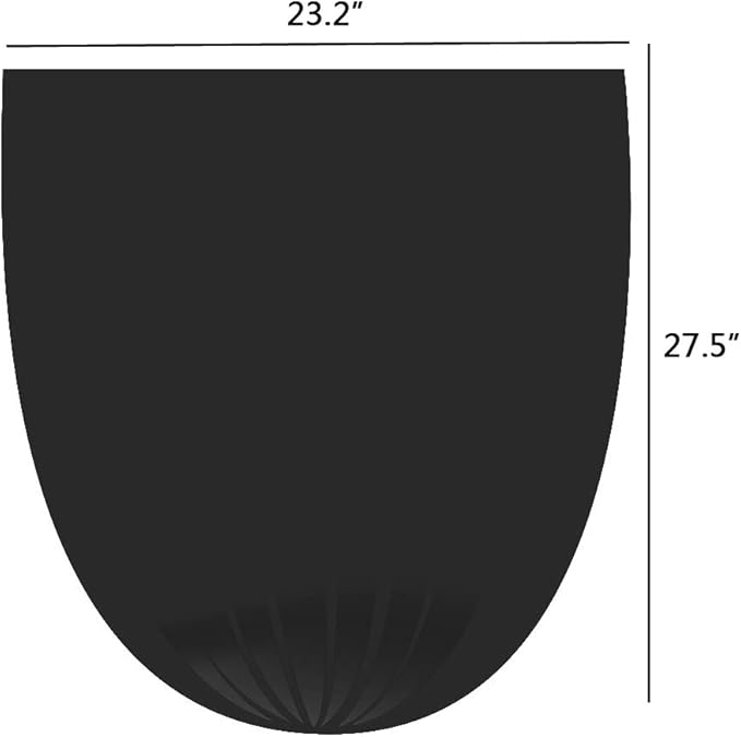 8 Gallon Drawstring Trash Bags Black Kitchen Garbage Bag with Drawstring 208 Counts