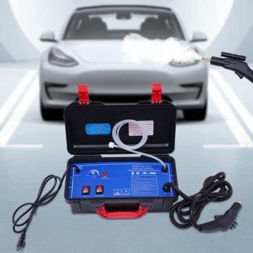 Steam Carpet CleanerBlack Vacuum Cleaner Carpet for FloorHandheld SCleaner Machine for Clean Stoves &amp Hoods &amp Windows &amp Bathrooms &amp CarsEtc (16. 92*9. 29*7. 28IN)