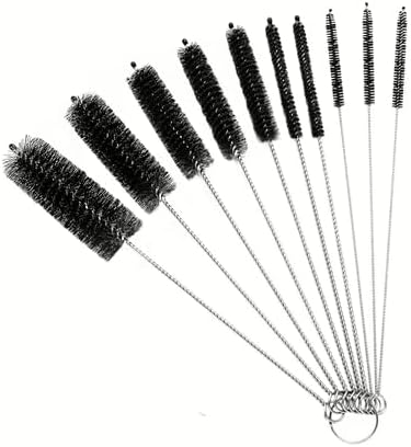 Straw Cleaner Pipe Brushes 8 Inch 10 Count Cleaning Brush Set