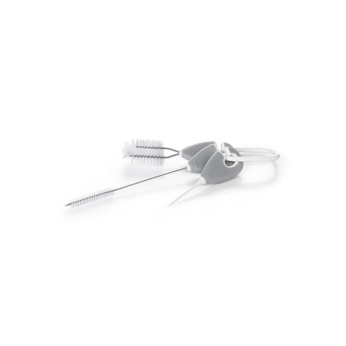 OXO Tot Bottle &amp Cup Cleaning Set Gray
