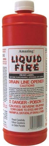2 Set - Manufacturer Amazing Products Liquid Fire Drain Line Opener 32 Oz