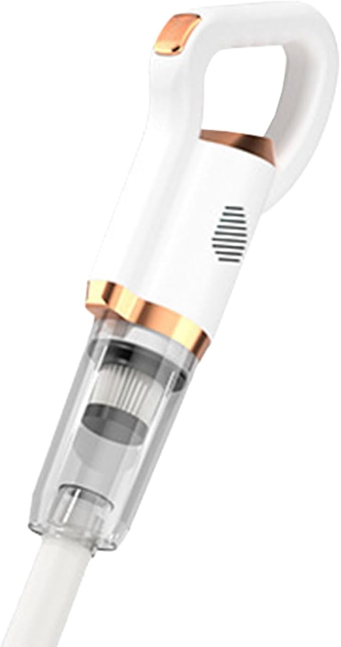 EMUKOEP Cordless Vacuum Cleaner 2 in 1 Quiet Rechargeable Handheld Powerful Upright Stick Vacuum Cleaner with Floor Brush for Home
