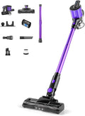 Hearten Cordless Vacuum Cleaner for Home use Strong Suction (purplel)