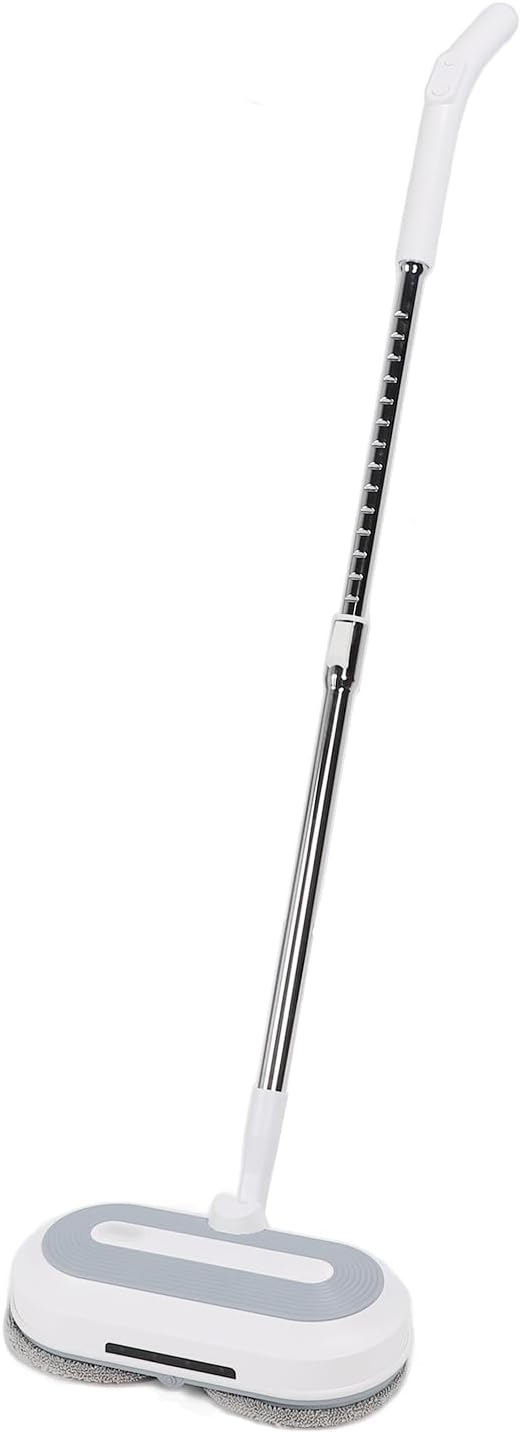 EBTOOLS Cordless Electric Mop Dual Motor Mop with 2000mAh Battery and One Key Water Spray Self Propelled Floor Cleaner for Hardwood Marble Tile Floors (US 100 to 240V)