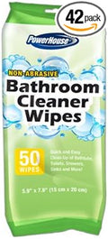 Bathroom Cleaner Wipes Non-Abrasive 42-Ct.