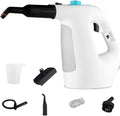 Steam Cleaner Handheld Pressurized High Temperature Cleaning Machine Chemical Free Steamer for Kitchen Bathroom Hard Floor Windows Autos Carpet 1500W (White)
