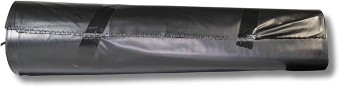 55 Gallon Black Trash Bags – 36 x 58 in 2.2 mil | Heavy-Duty Garbage Bags for Commercial Industrial &amp Outdoor Use | No Handles No Ties | Puncture-Resistant (50 Pack)