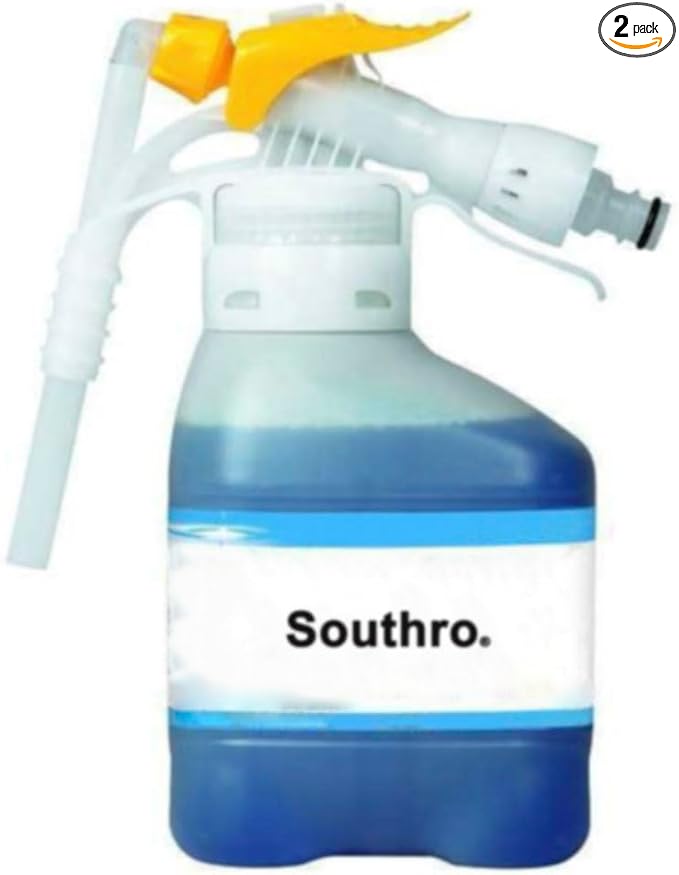 SOUTHRO Disinfectant Concentrate 1.5L Hose End Sprayer Unscented 2 PK Mfr: 3062637-A
