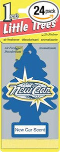 LITTLE TREES Car Air Freshener | Hanging Paper Tree for Home or Car | Vanillaroma | 3 Pack