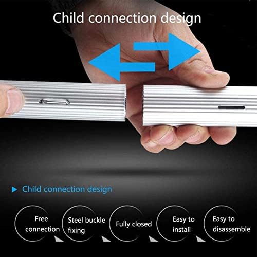 Telescopic Pole Kit Cleaning Brushphotovoltaic Cleaner Window Cleaning Pole Water Fed Pole Kit Window Cleaning Brush with Extended Handle and Water Hose Solar Panel Cleaning Kit with Extens