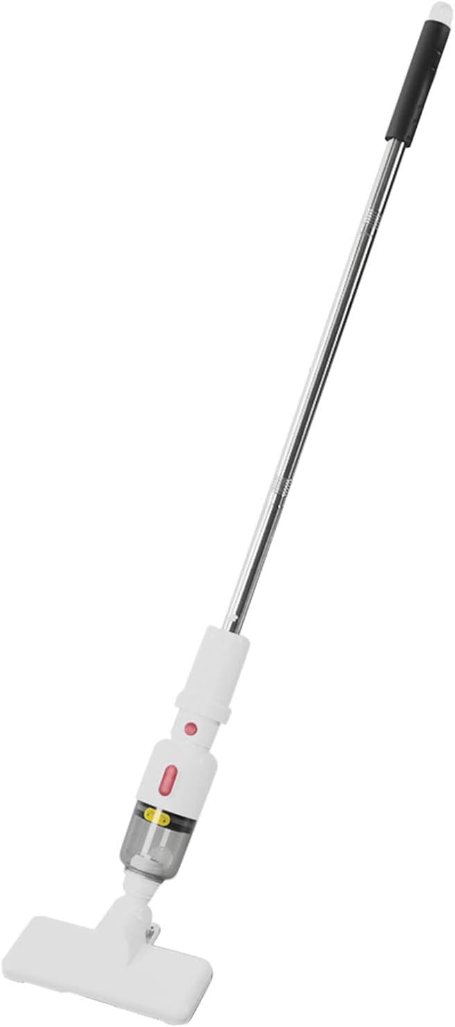 Cordless Handheld Vacuum Cleaner USB Charging Wet Dry Use 6000Pa Suction for Home Car White