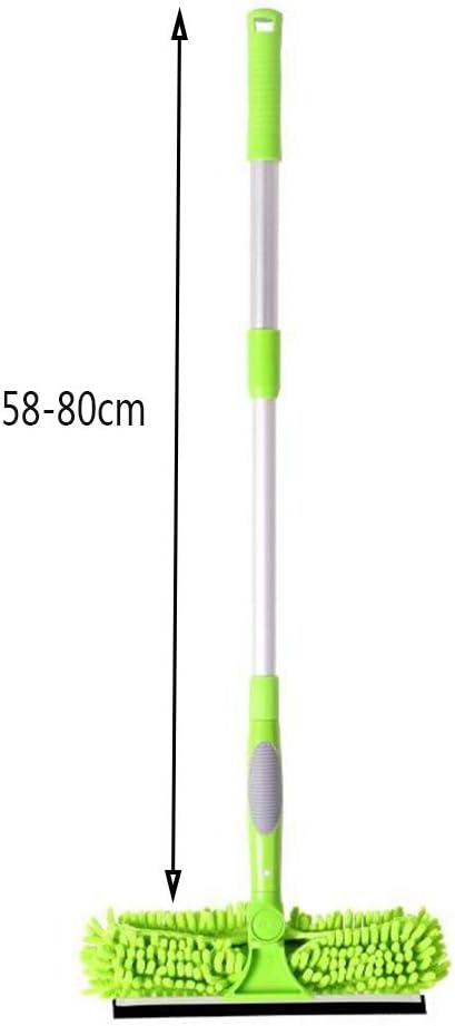 Magnetic Window Cleaner Bright Tools Telescoping High Window Cleaner Window Cleaning Equipment58-80cm Long Telescopic Pole Best for Long Reach Window