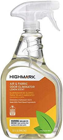 Highmark® Air &amp Fabric Odor Eliminator Lemon Scent 32 Oz Case Of 12