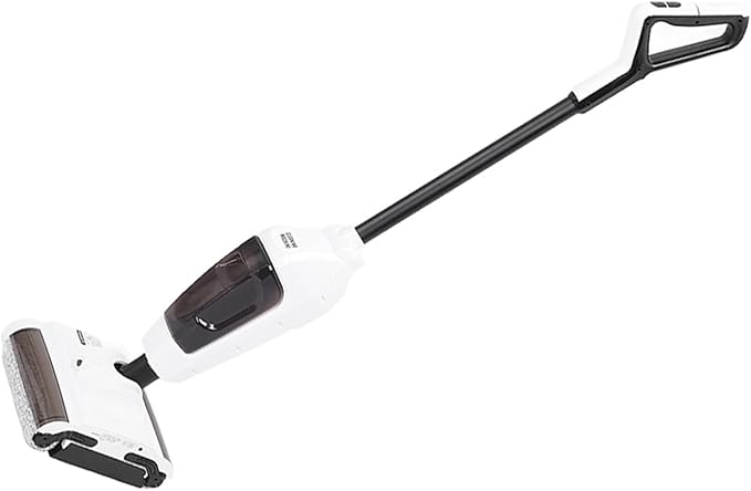 CHICIRIS Cordless Vacuum Mop Dual Rollers Wet Dry Floor Cleaner with 2 Speed Levels and Automatic Disk for Home Rug Carpet