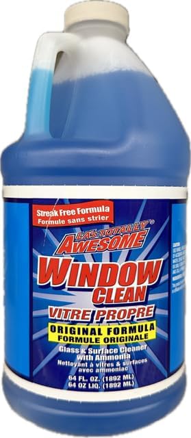 Generic Window Clean- Awesome lot of 2- Spray btl (32 Fl ozs) Refill (64 Fl oz)