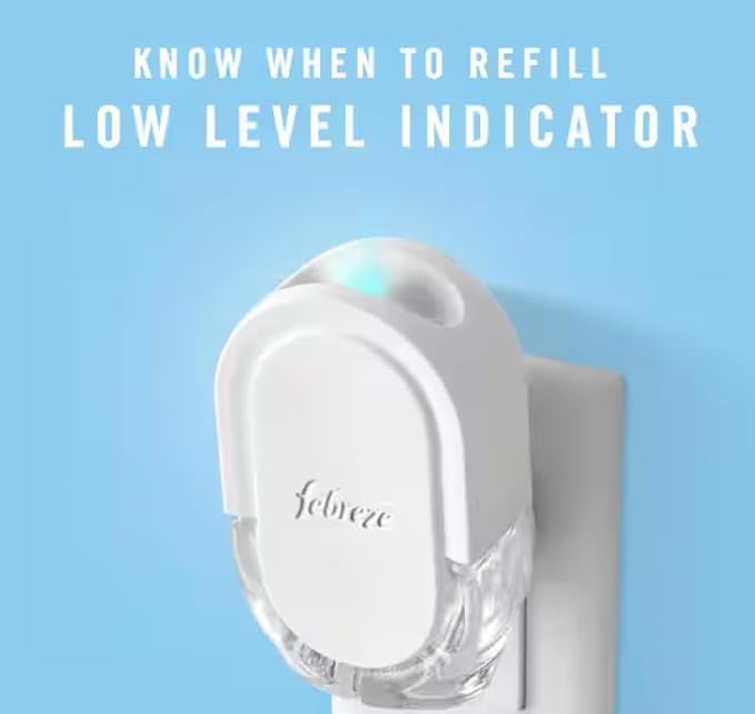 F.e.b.r.e.z.e Plug Variety 0.87 oz. Automatic Air Freshener Refill (3) (Cuddle Weather Crisp Fall Breeze &amp Serene Snowfall)